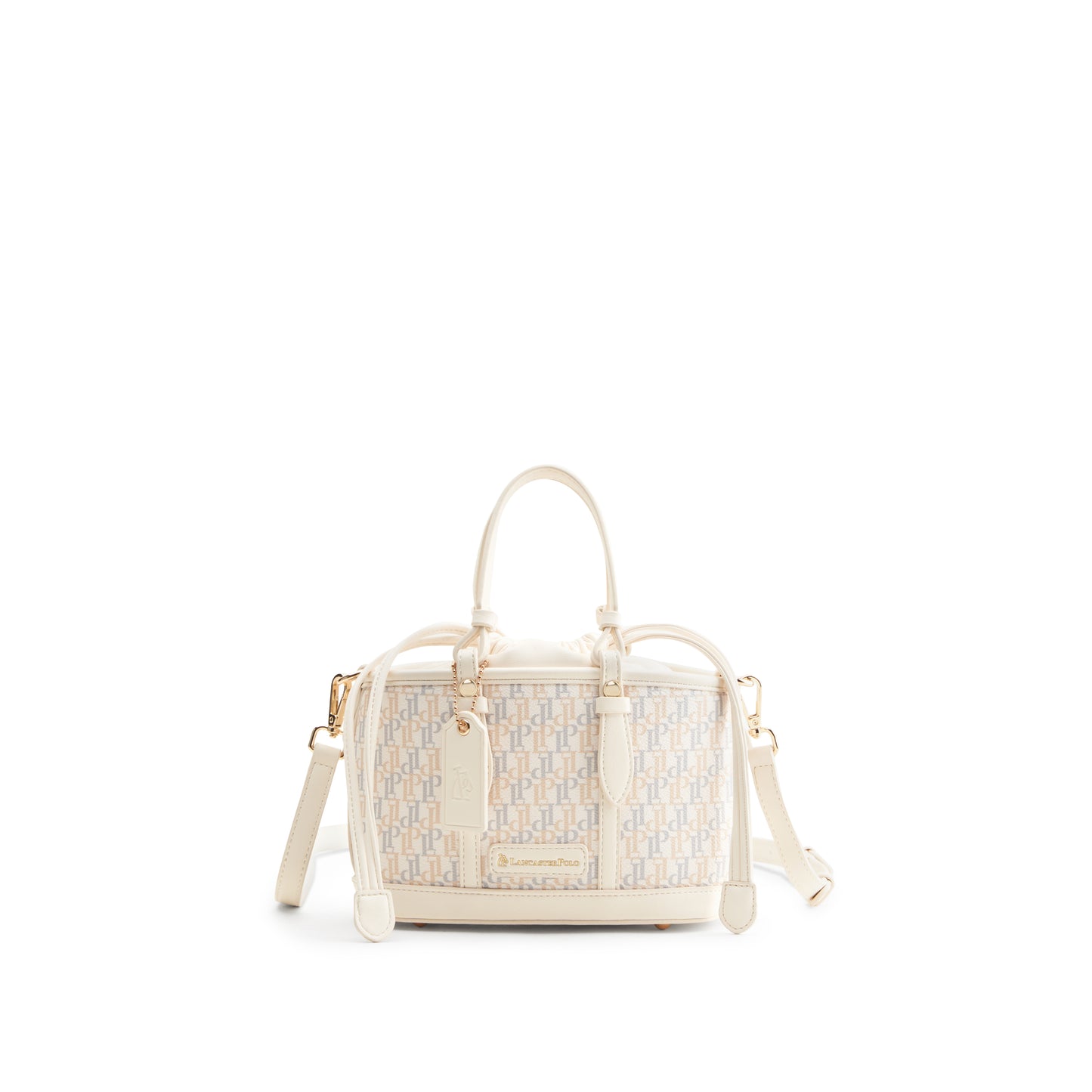 Sienna Monogram Drawstring Handbag