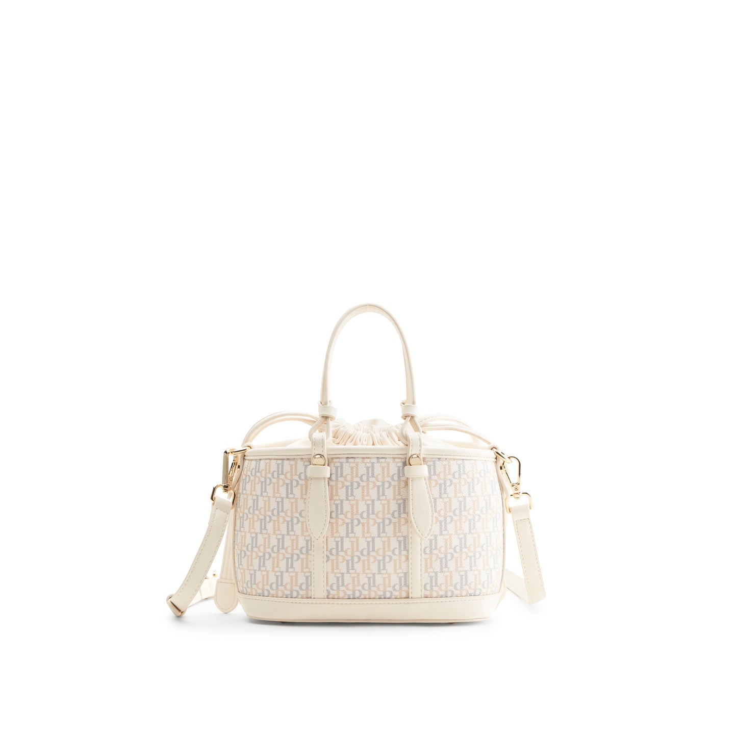 Sienna Monogram Drawstring Handbag