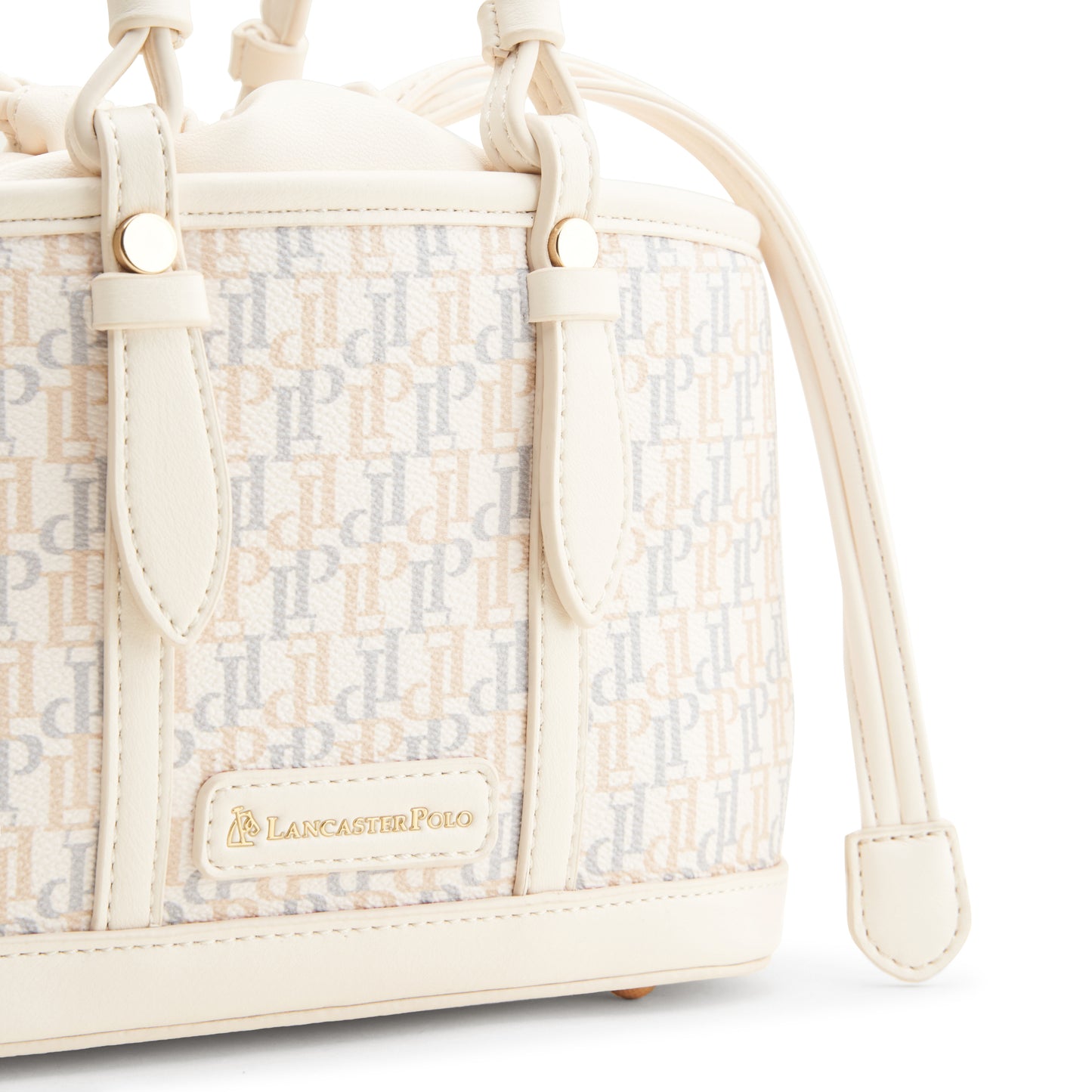 Sienna Monogram Drawstring Handbag