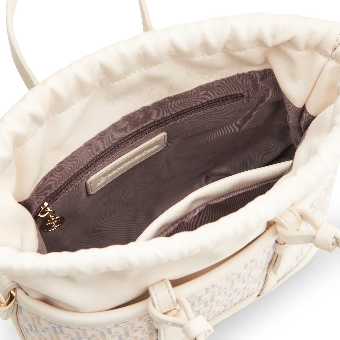 Sienna Monogram Drawstring Handbag