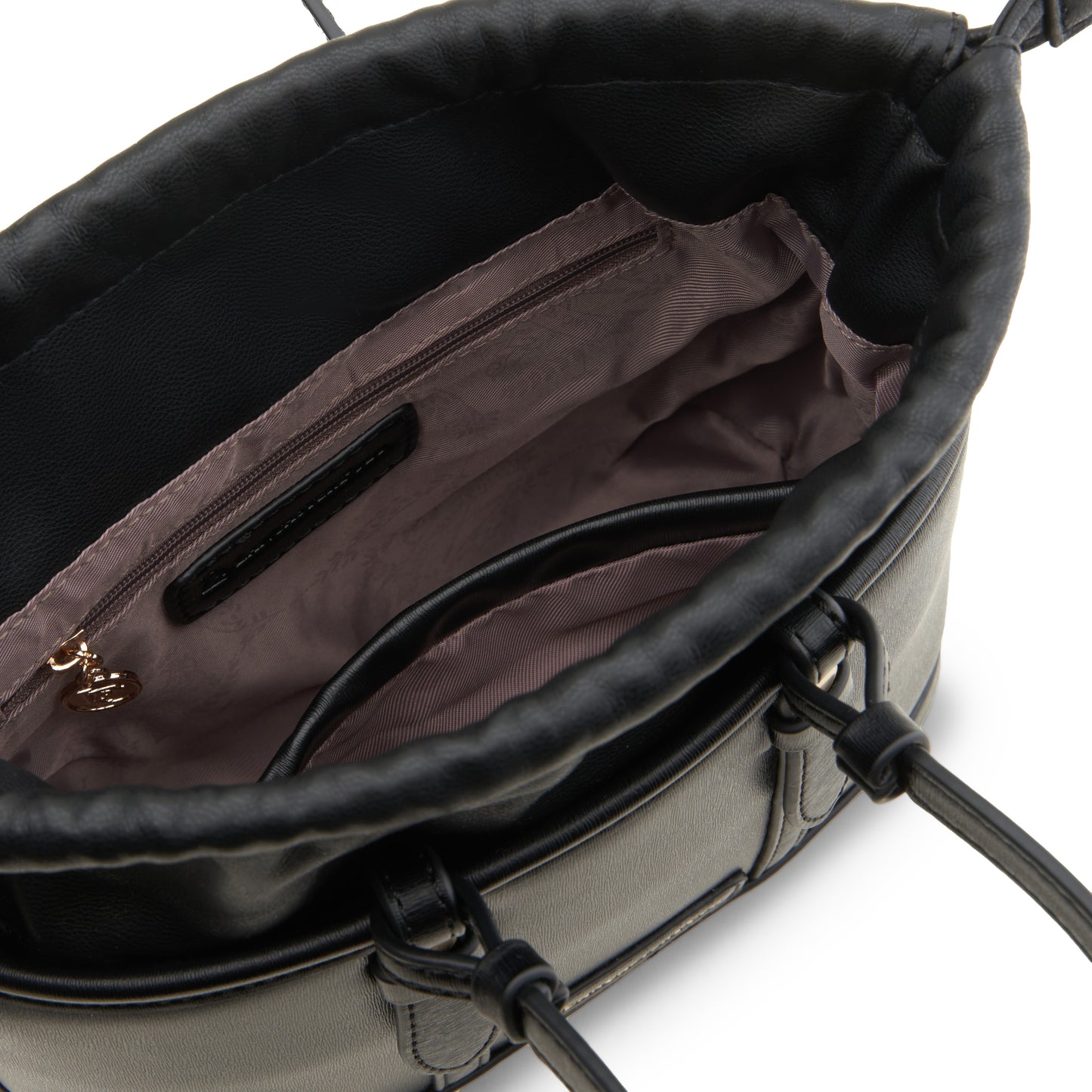 Sienna Monogram Drawstring Handbag