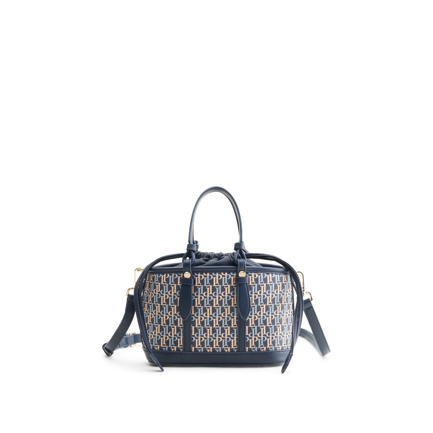 Sienna Monogram Drawstring Handbag