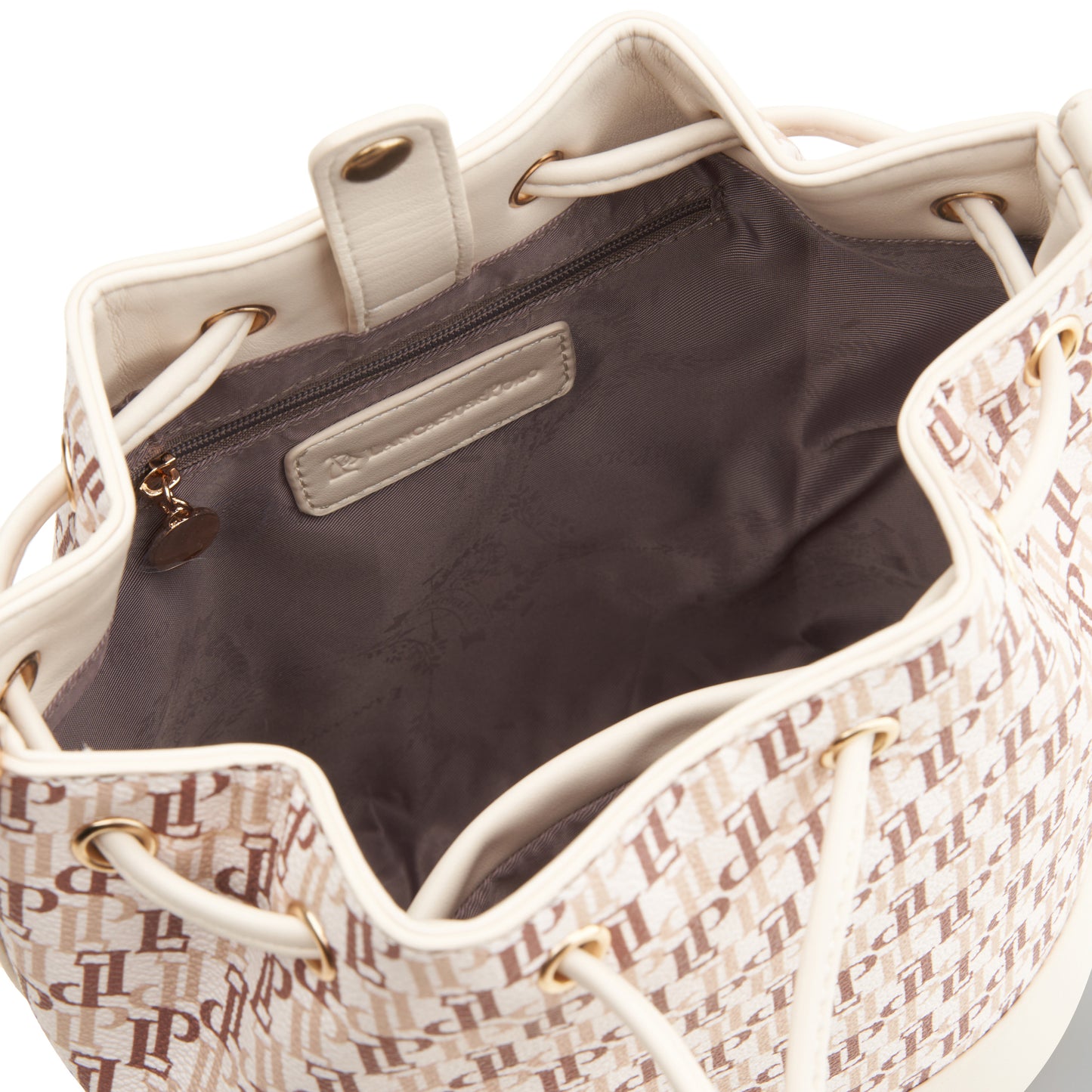 Rienna Monogram Bucket Bag