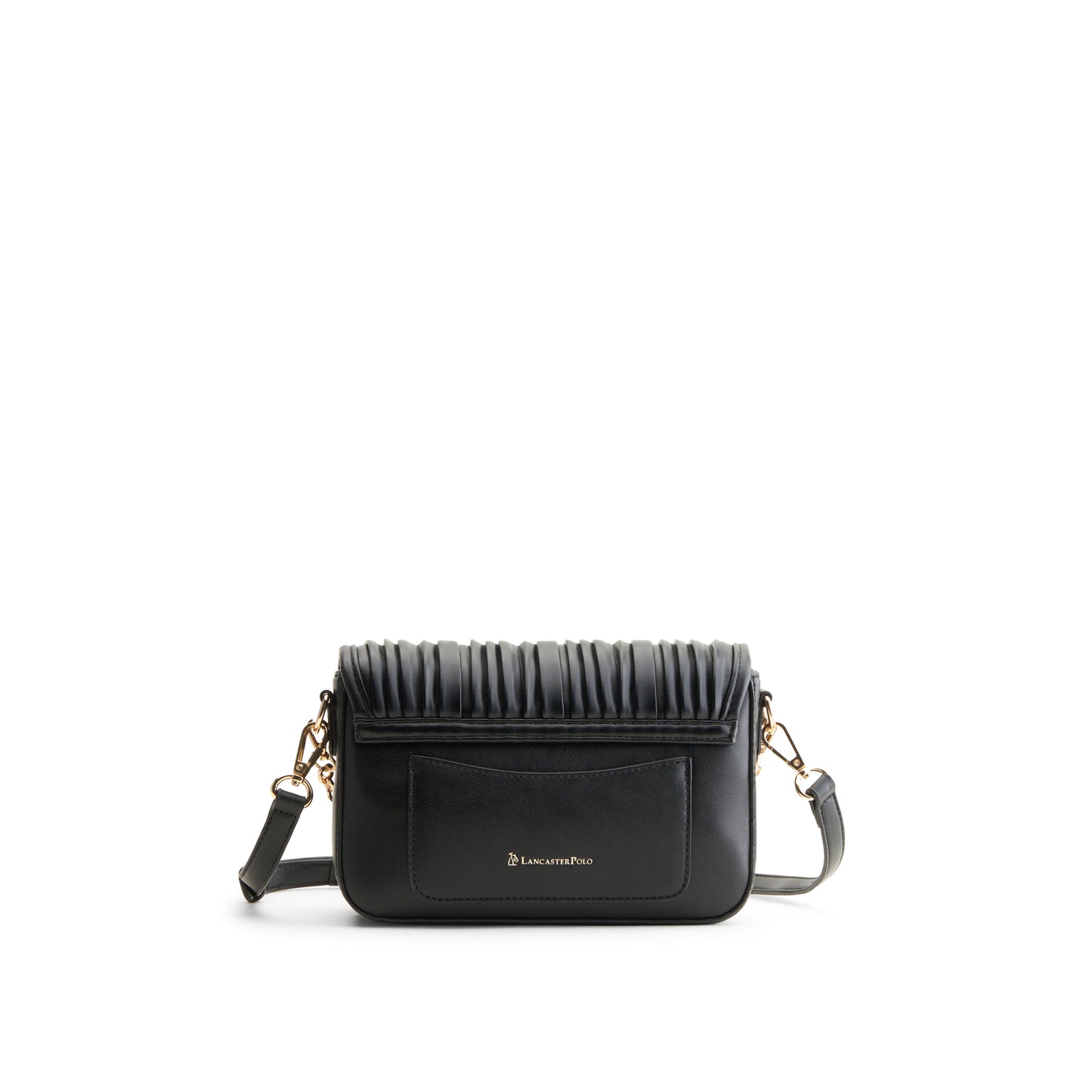 Selena Pleated Flap Shoulder bag