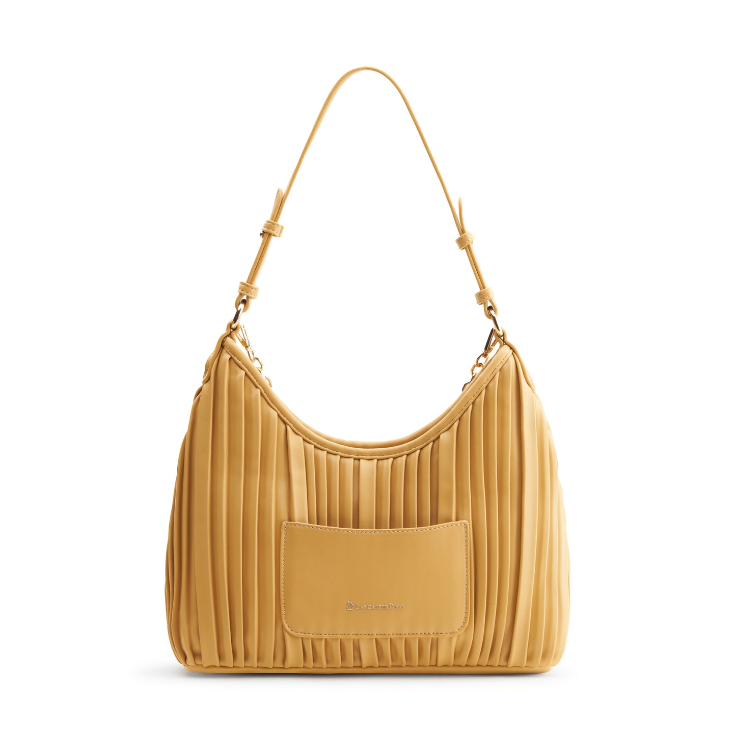 Selena Pleated Tote Hobo Bag