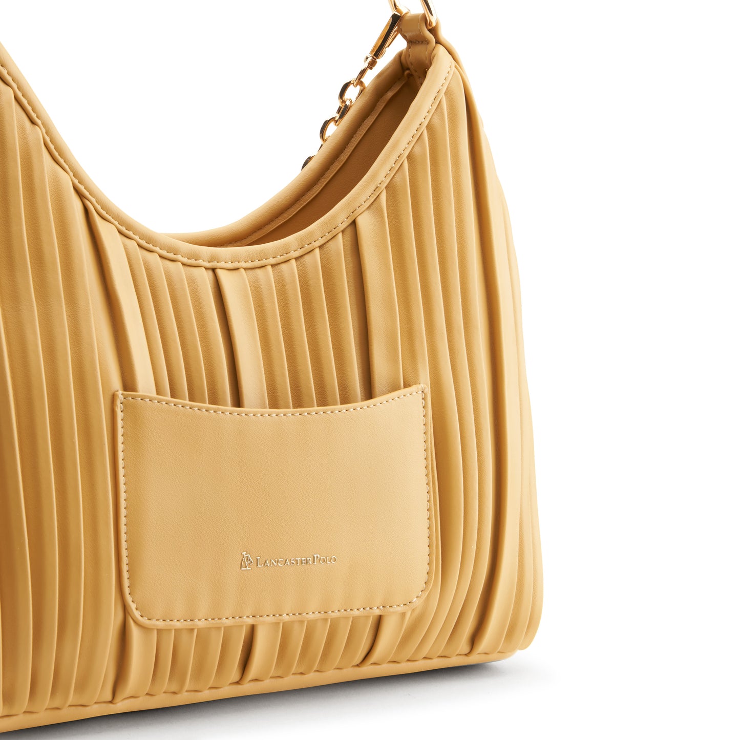 Selena Pleated Tote Hobo Bag