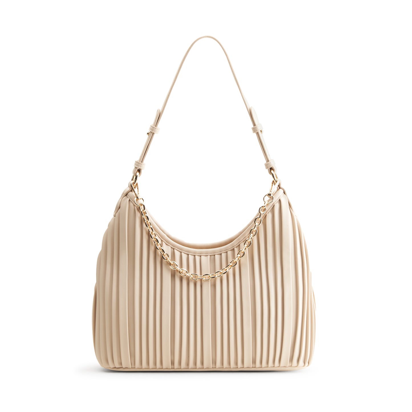 Selena Pleated Tote Hobo Bag
