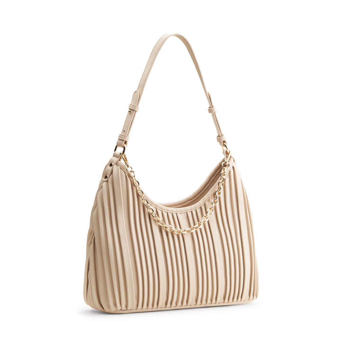 Selena Pleated Tote Hobo Bag