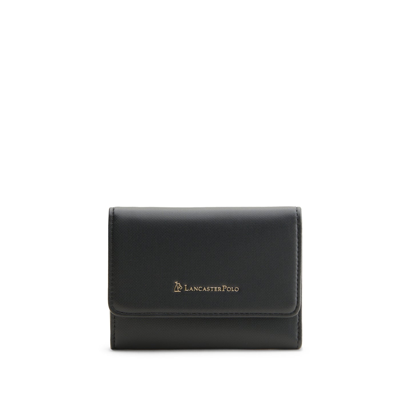 Cortney Monogram Front Flap Short Wallet