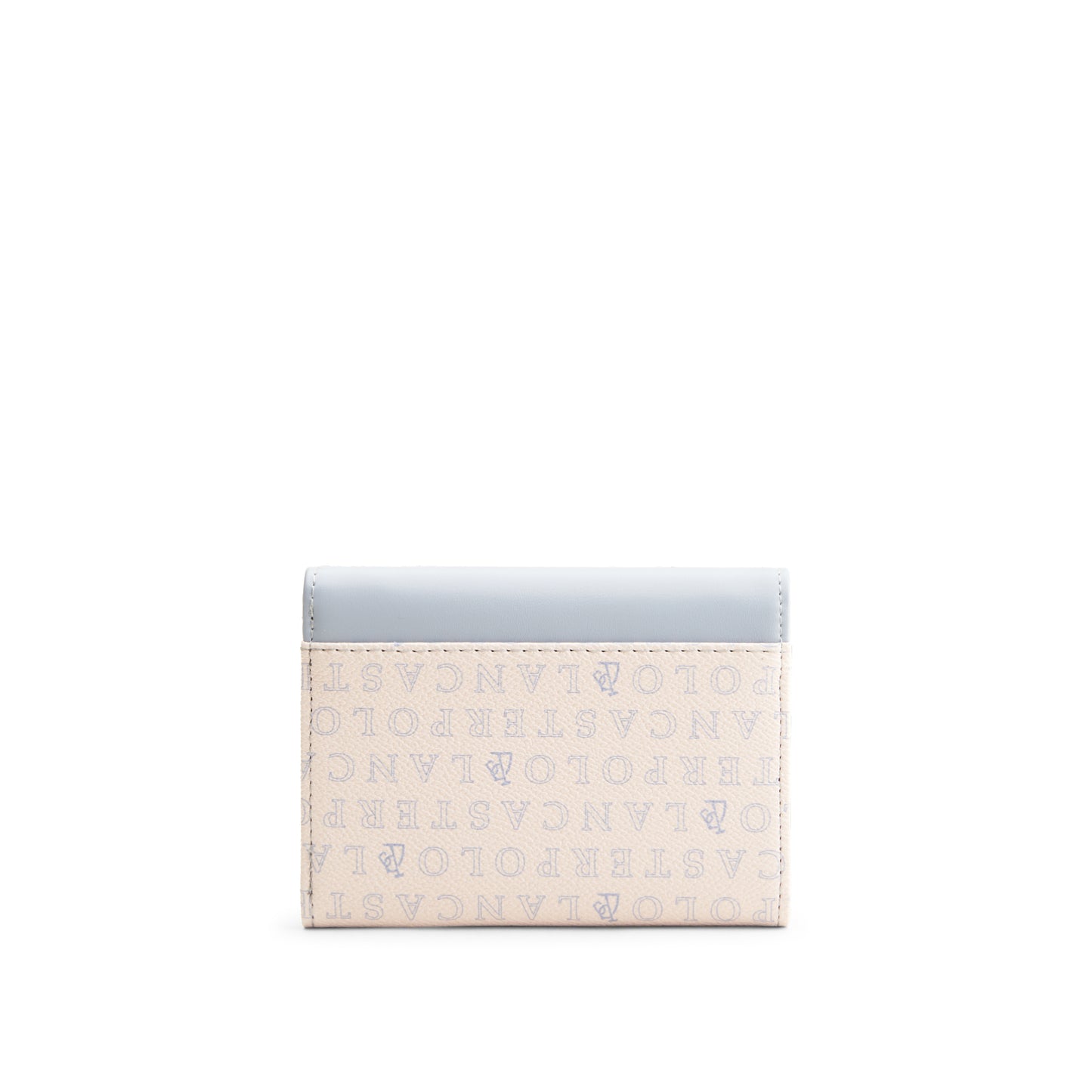 Cortney Monogram Front Flap Short Wallet
