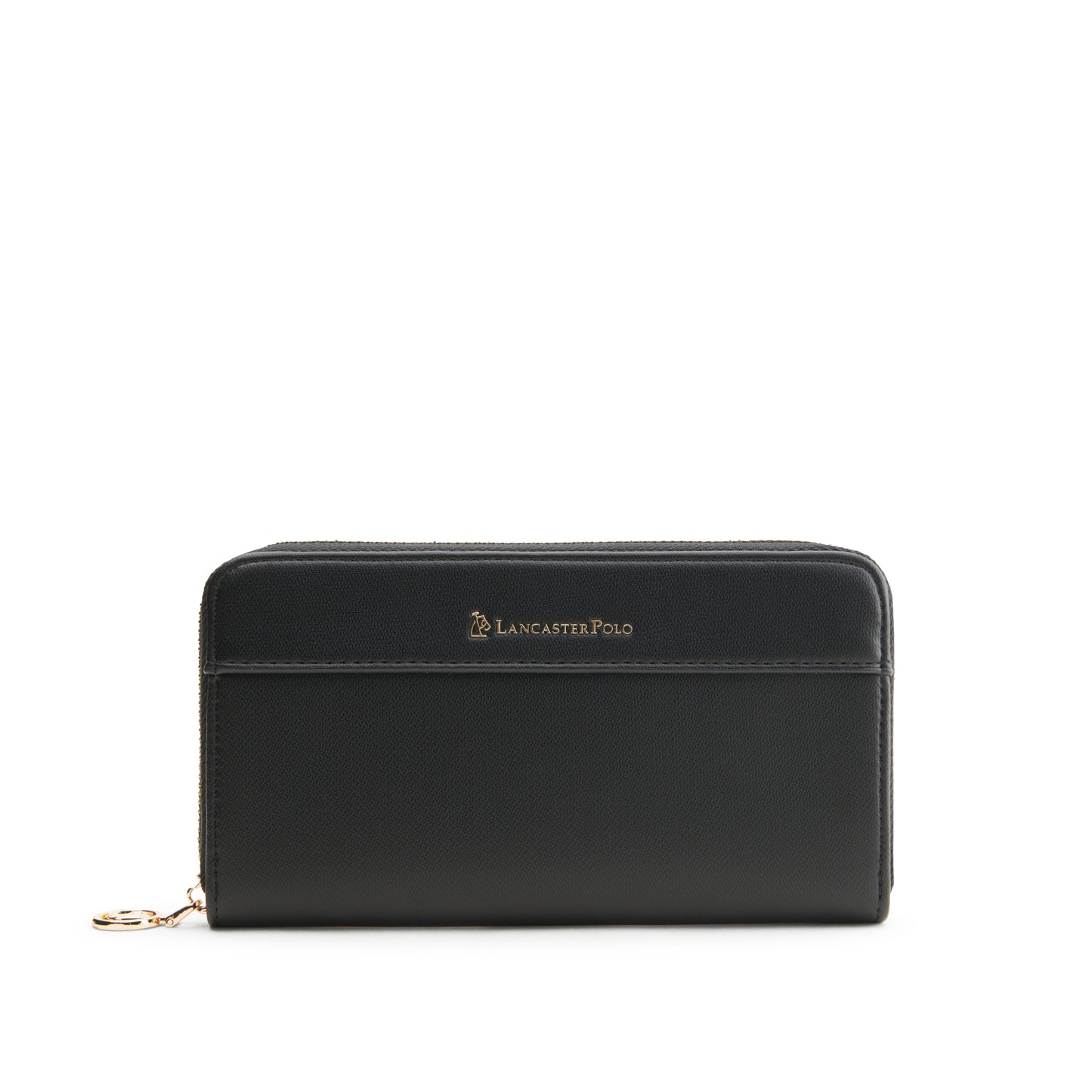 Cortney Monogram Zip Long Wallet