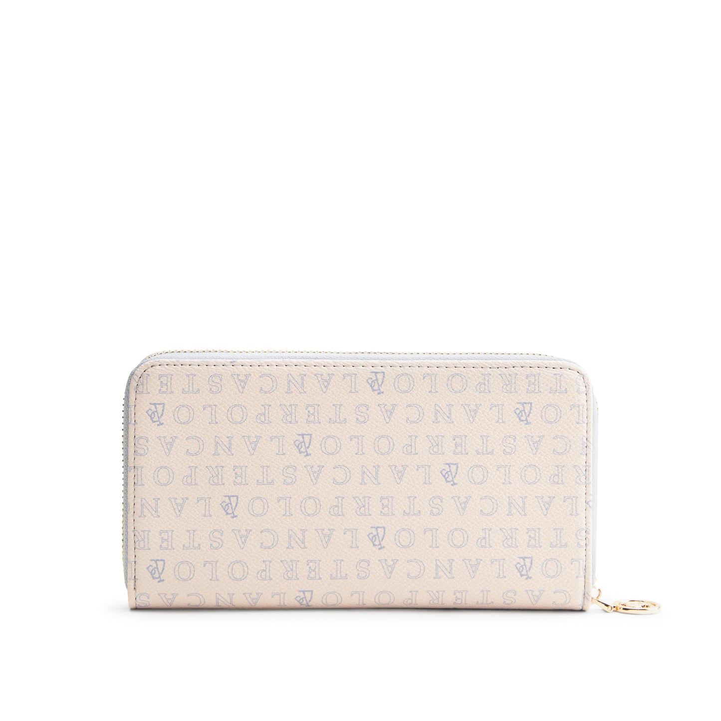 Cortney Monogram Zip Long Wallet
