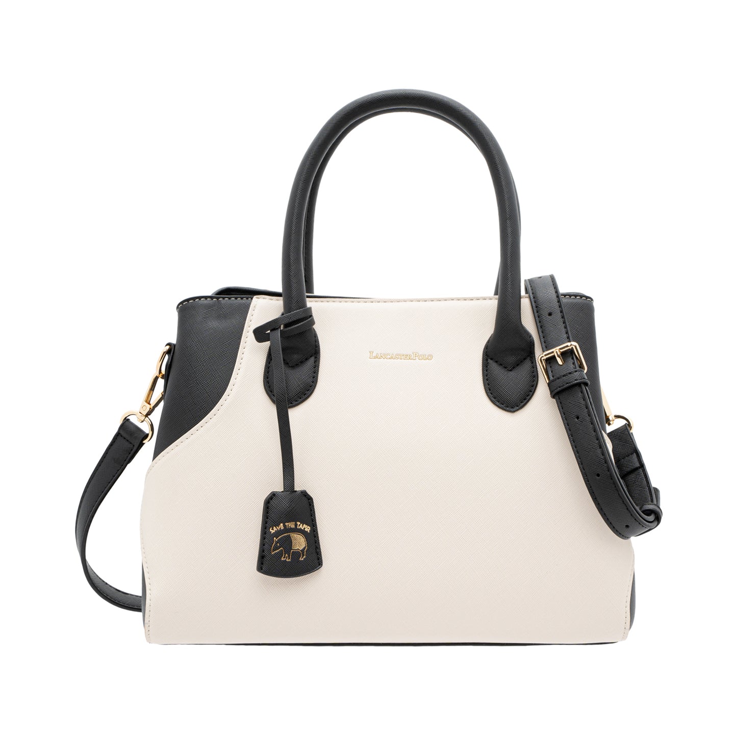 Lancaster Polo x Save The Tapir Indicus Handbag set