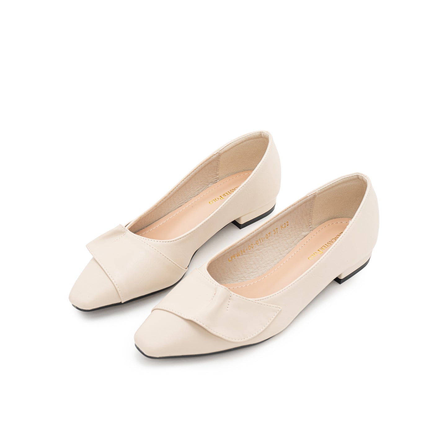 Gemora Grey Ballerina Shoes