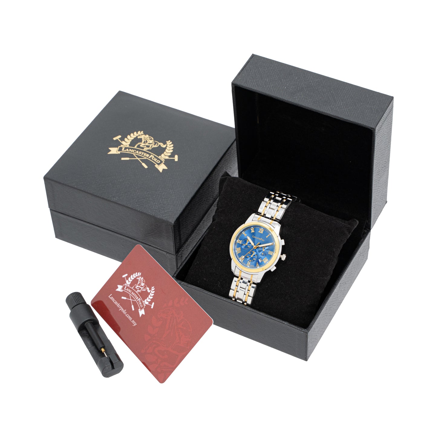 Geraldo Men's Stainless Steel Quartz Watch