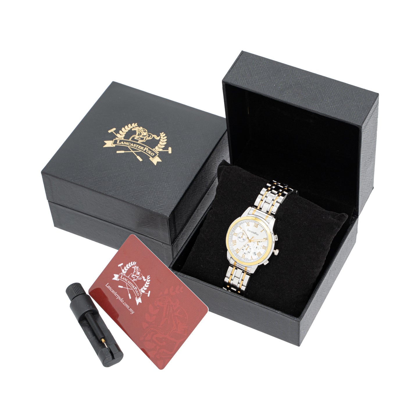Geraldo Men's Stainless Steel Quartz Watch