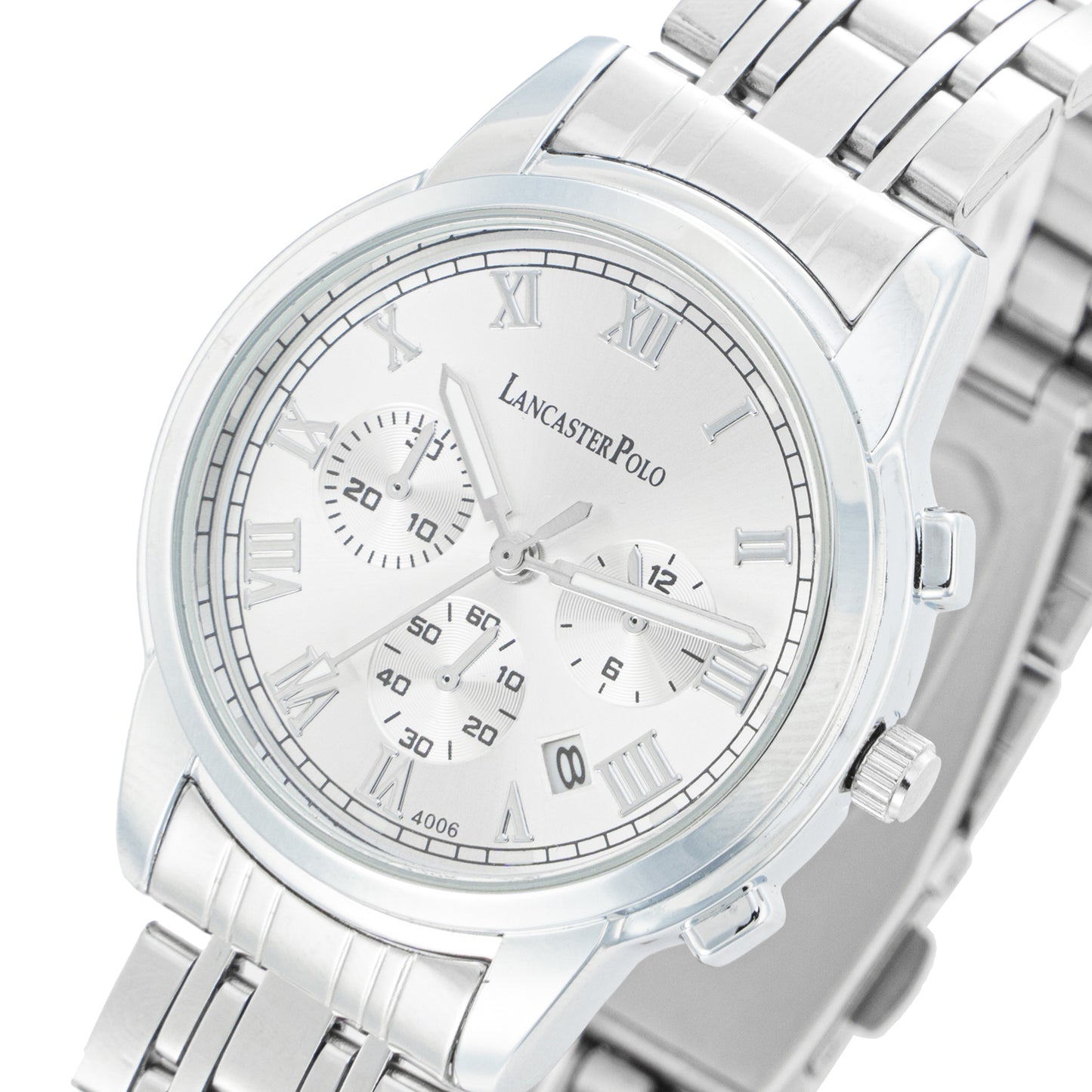 Geraldo Men's Stainless Steel Quartz Watch