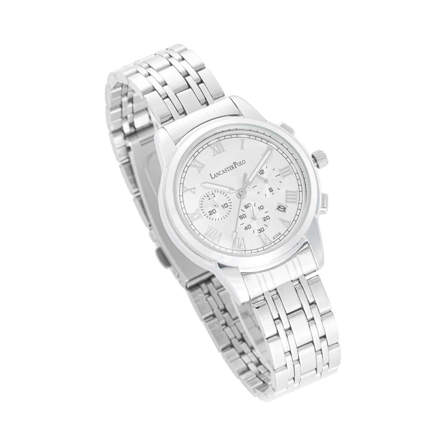 Geraldo Men's Stainless Steel Quartz Watch