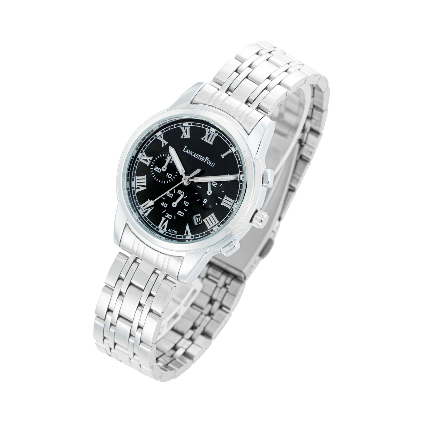 Geraldo Men's Stainless Steel Quartz Watch