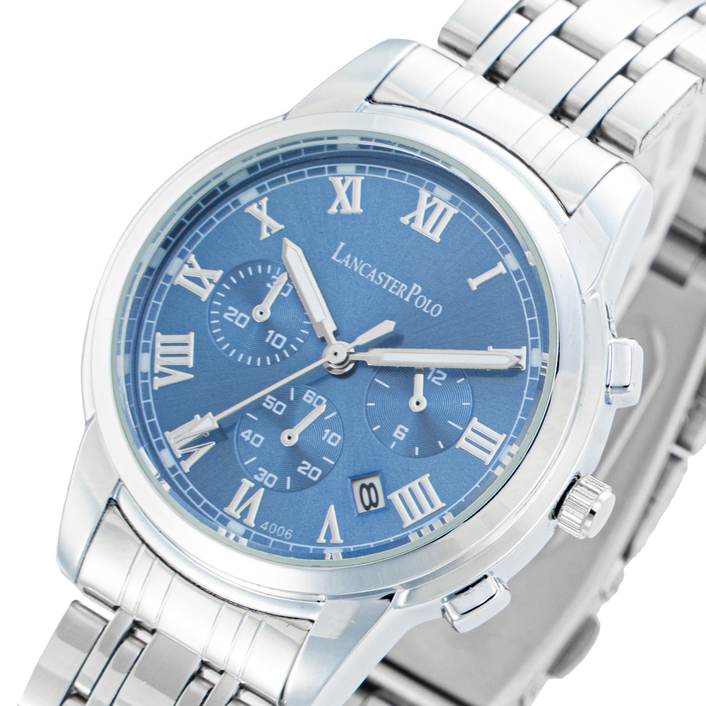 Geraldo Men's Stainless Steel Quartz Watch