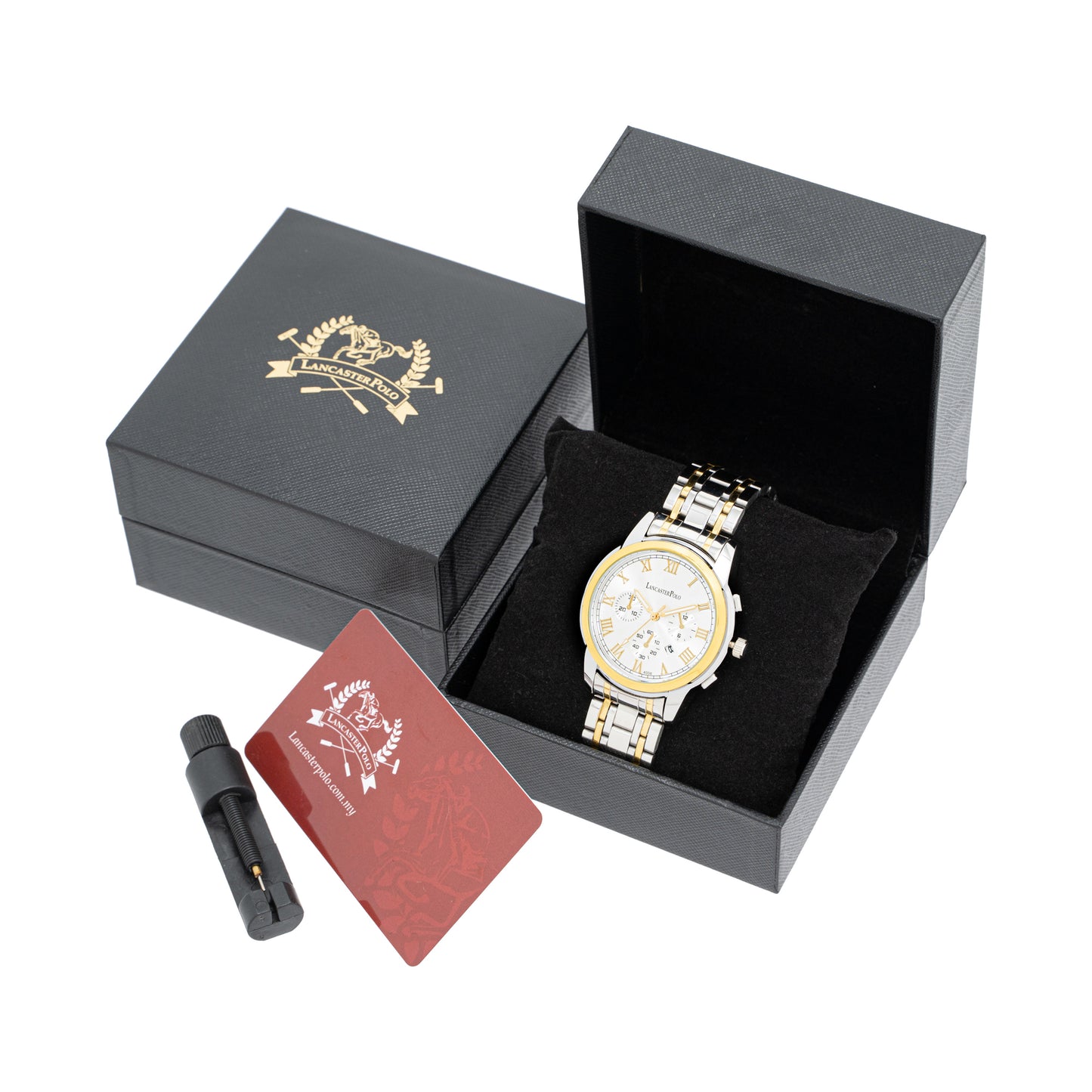 Geraldo Women's Stainless Steel Quartz Watch