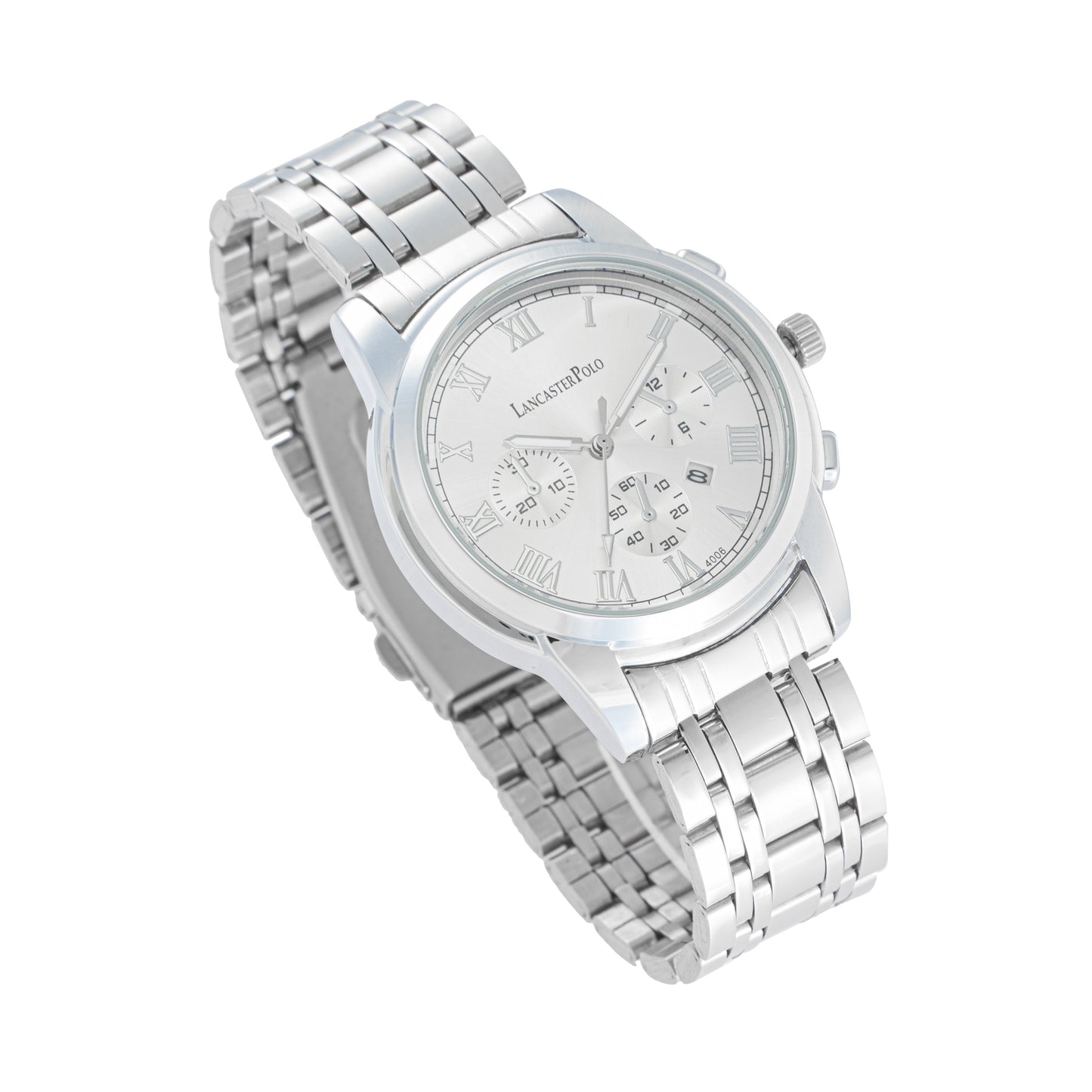 Geraldo Women's Stainless Steel Quartz Watch