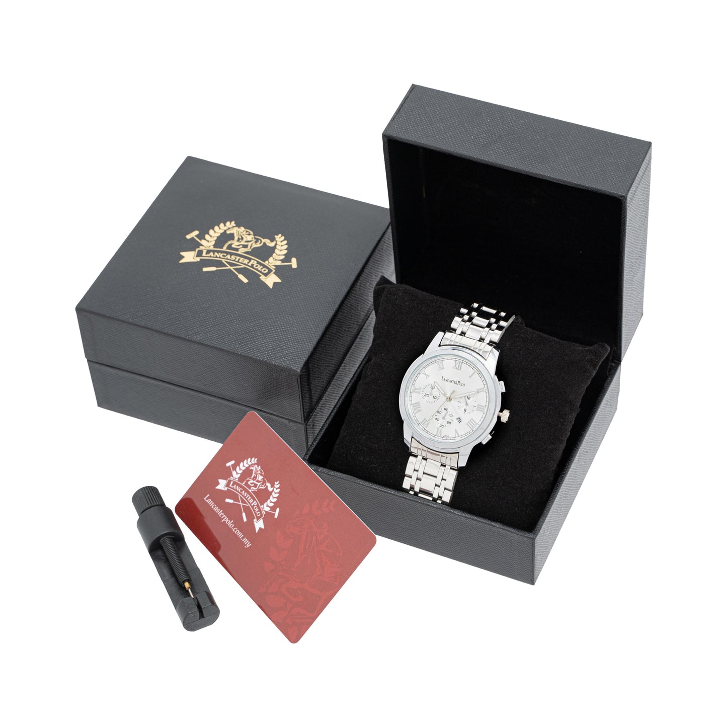 Geraldo Women's Stainless Steel Quartz Watch