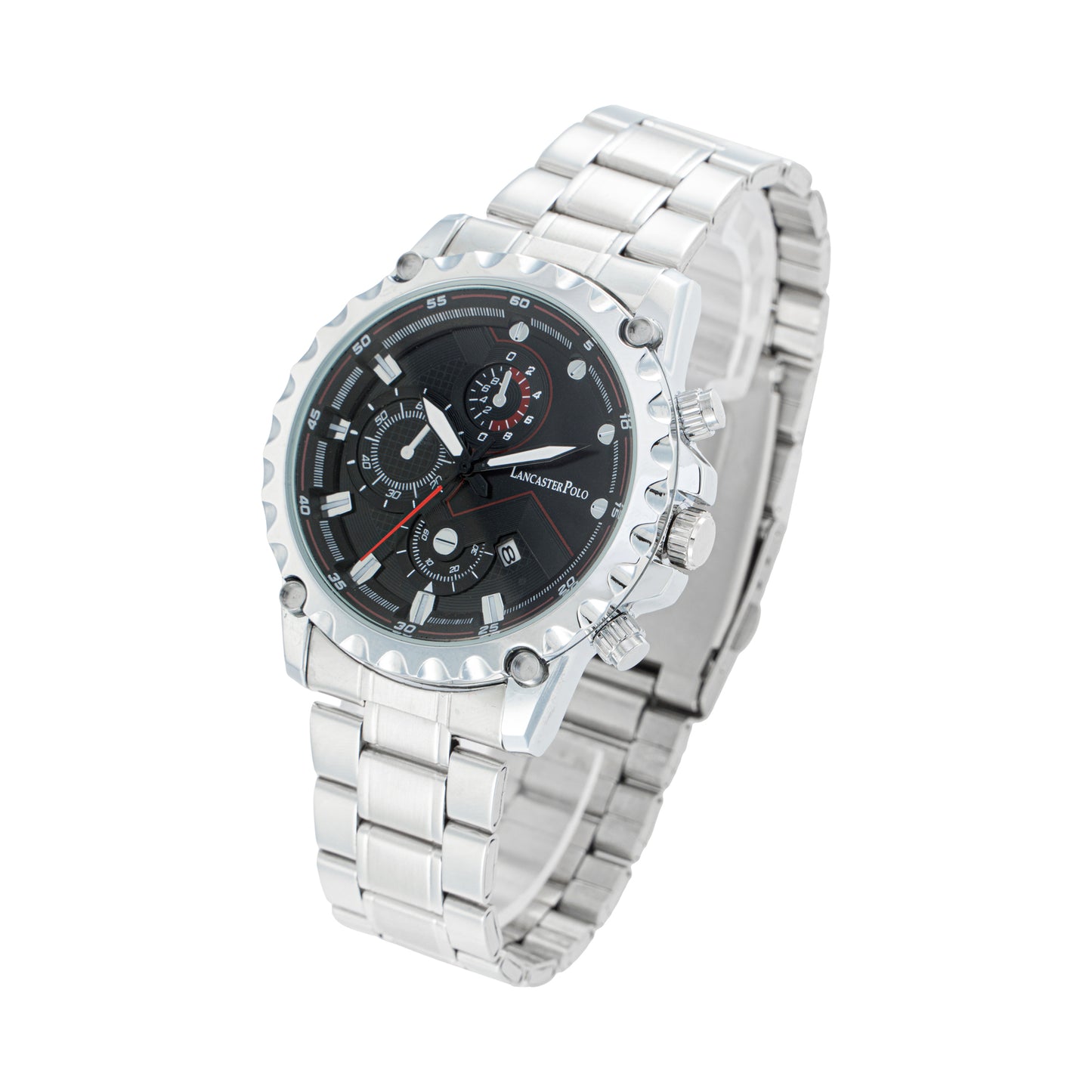 Frederick Men's Stainless Steel Quartz Watch