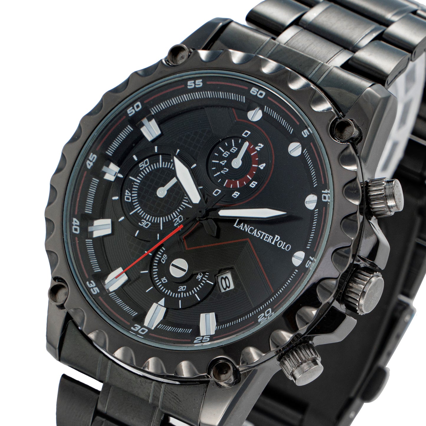 Frederick Men's Stainless Steel Quartz Watch