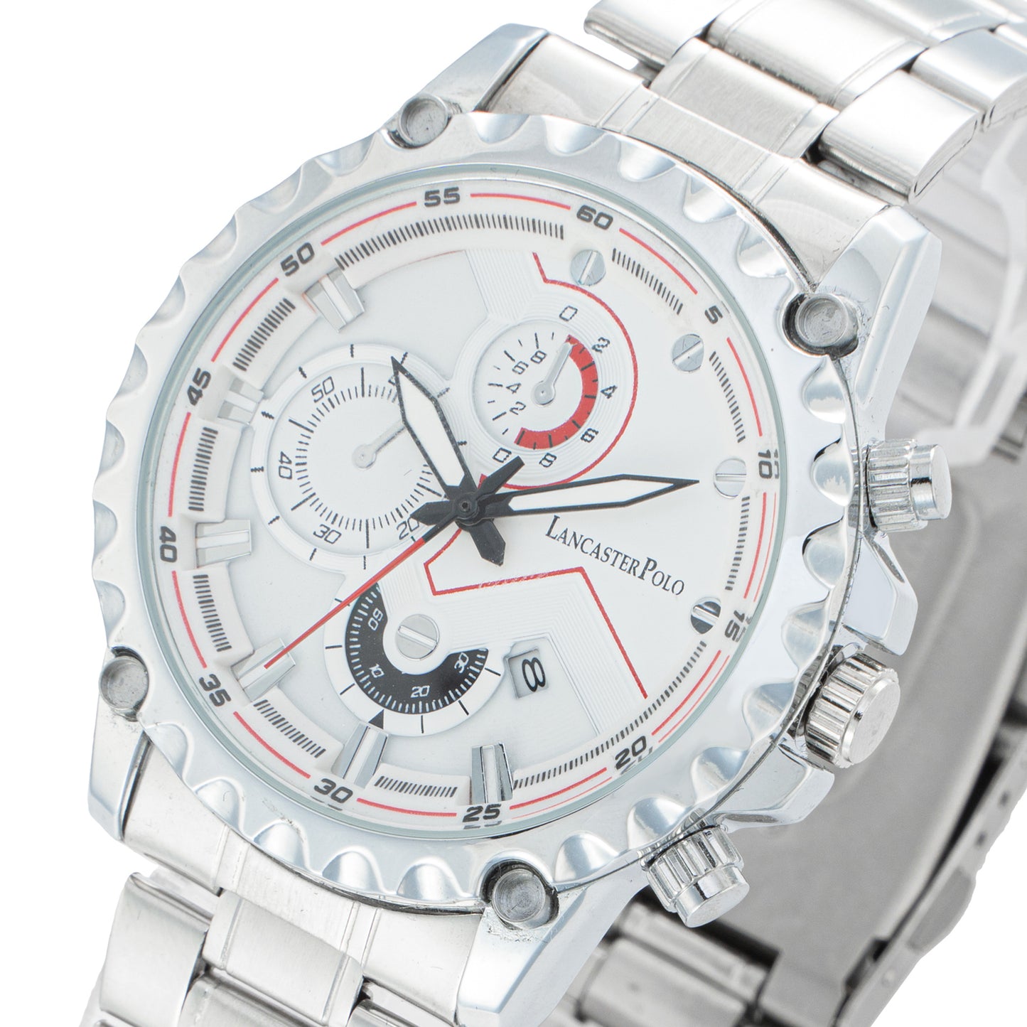 Frederick Men's Stainless Steel Quartz Watch