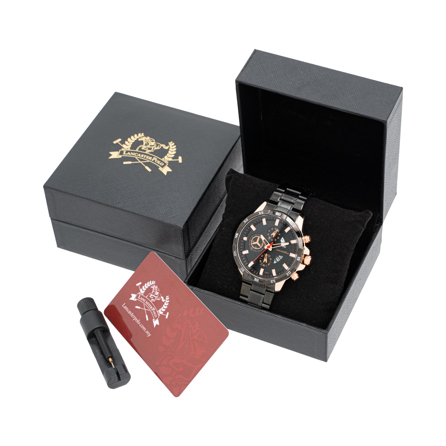 Leonardo Men's Stainless Steel Quartz Watch