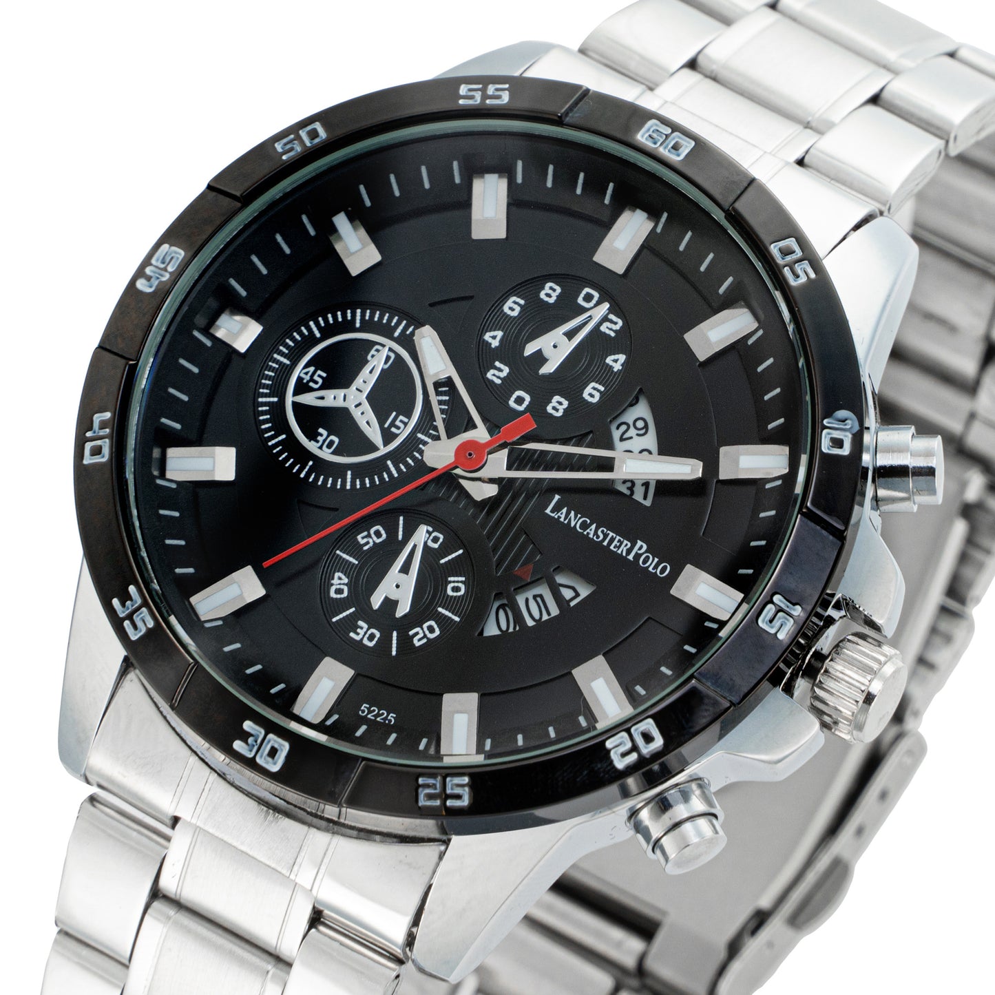 Leonardo Men's Stainless Steel Quartz Watch