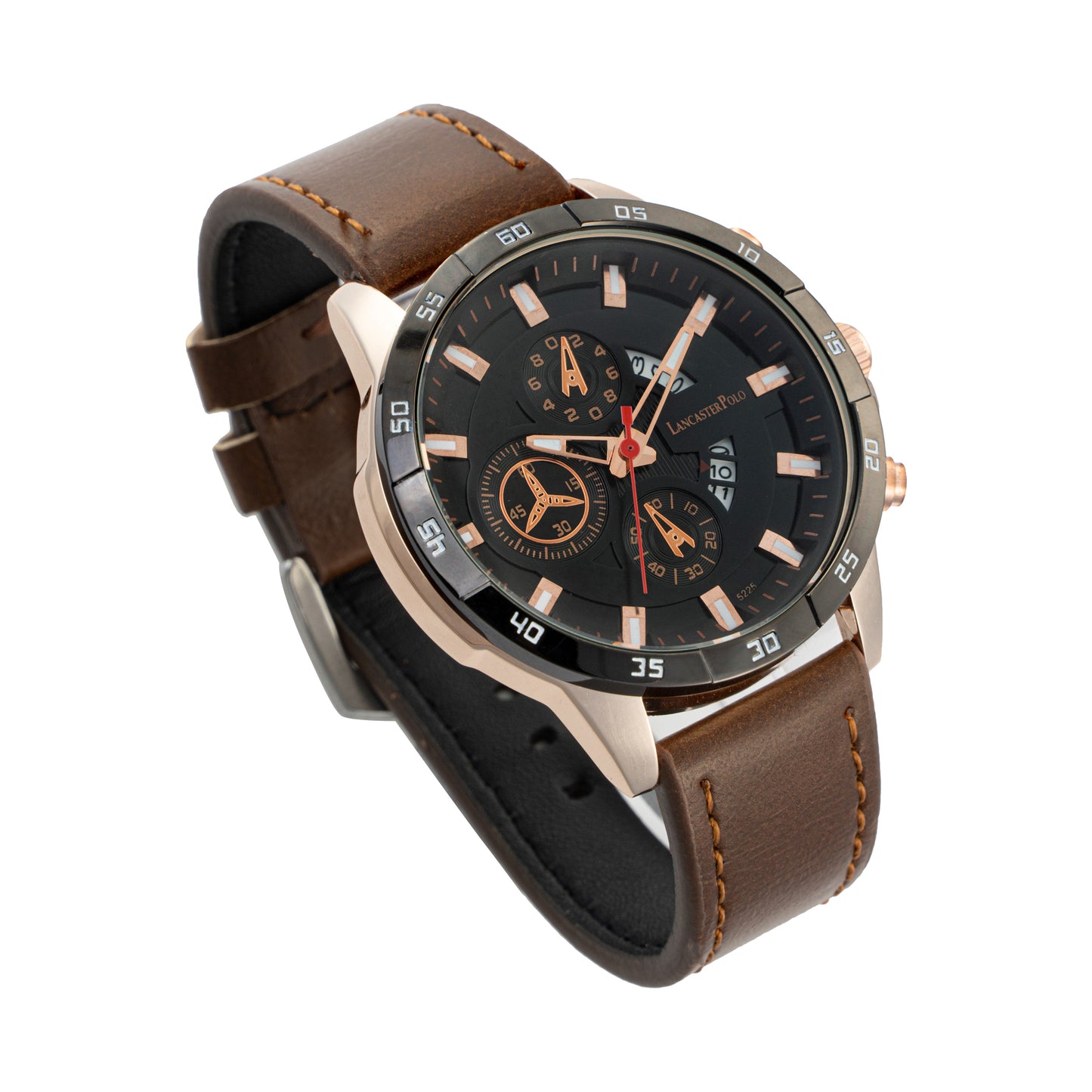 Leonardo Men's Stainless Steel Quartz Watch