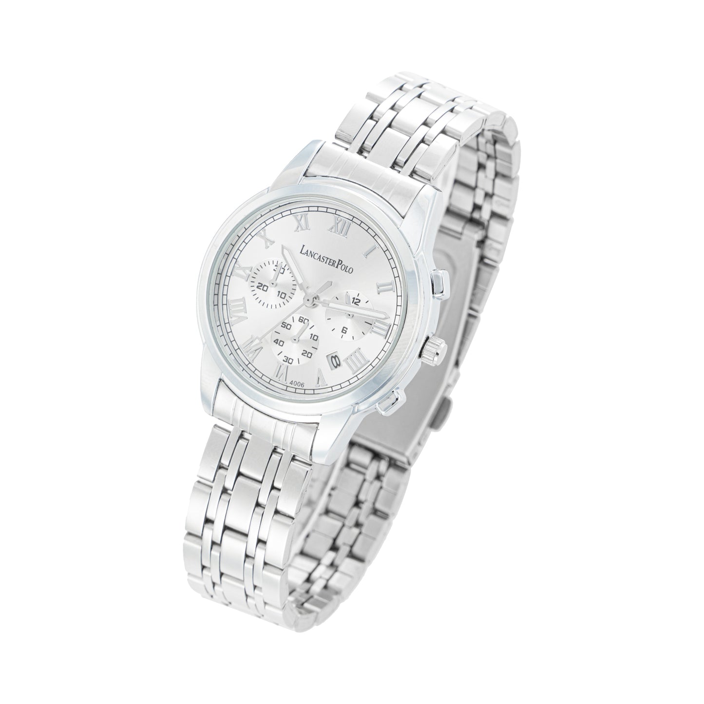 Geraldo Men's Stainless Steel Quartz Watch