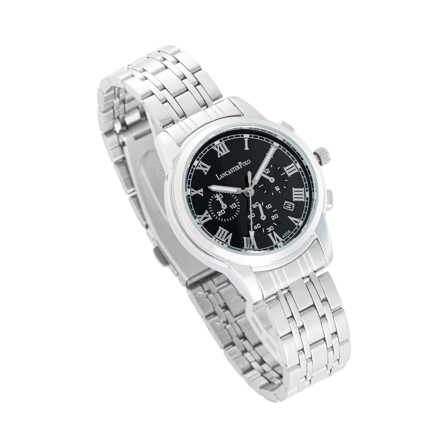 Geraldo Men's Stainless Steel Quartz Watch